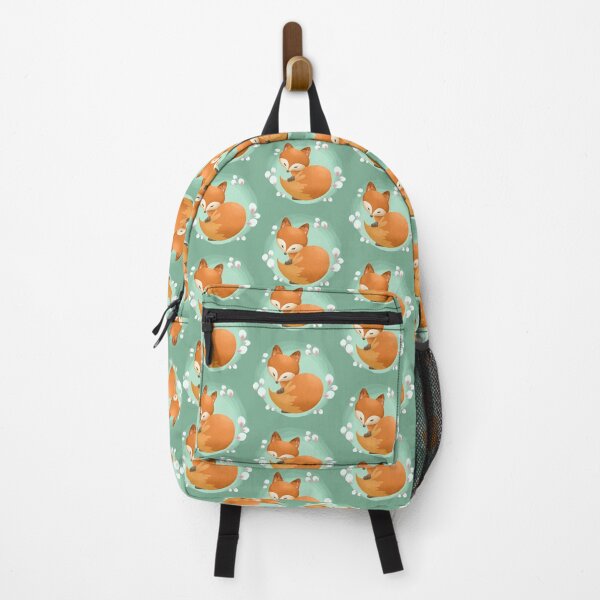 Item preview, Fox Hiding Behind His Own Tail designed and sold by Khotekmei.