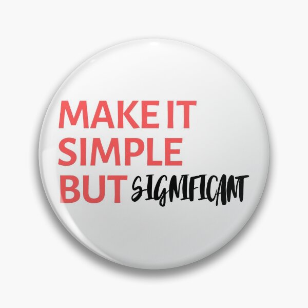 Item preview, Make it simple, but significant designed and sold by EnlightParis.