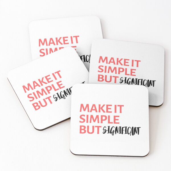 Item preview, Make it simple, but significant designed and sold by EnlightParis.