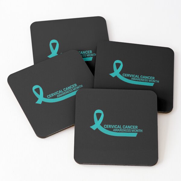 Item preview, Cervical Cancer Awareness Month with Teal Riboon designed and sold by friendlyspoon.