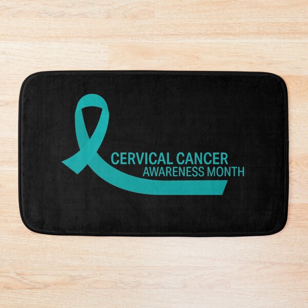 Item preview, Cervical Cancer Awareness Month with Teal Riboon designed and sold by friendlyspoon.