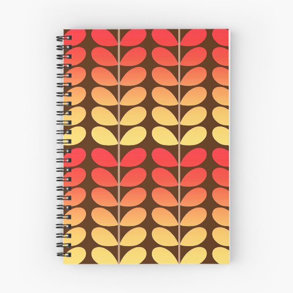 Item preview, Mid Century Danish Leaves, Brown, Orange & Gold designed and sold by Marymarice.