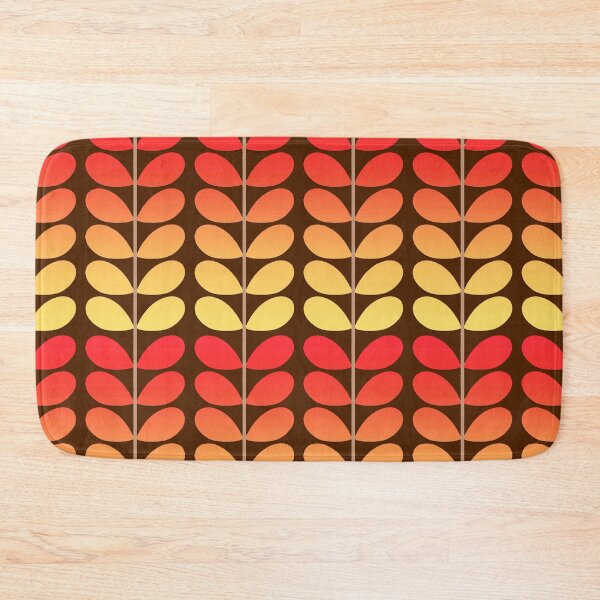 Item preview, Mid Century Danish Leaves, Brown, Orange & Gold designed and sold by Marymarice.