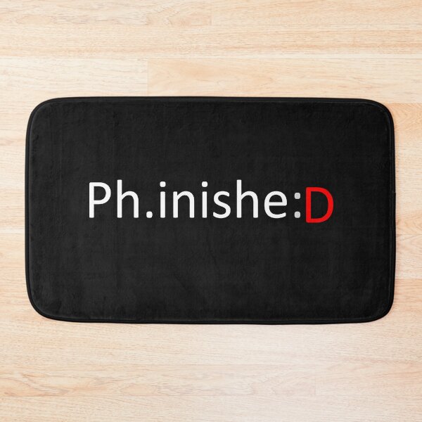 Item preview, Phinished PhD Smile designed and sold by Wimereux.