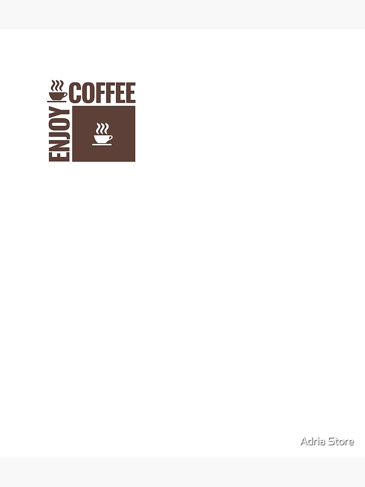 Thumbnail 3 of 3, Backpack, Enjoy Coffee designed and sold by Adria Store.