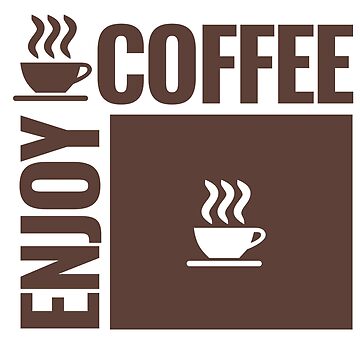 Artwork thumbnail, Enjoy Coffee by Adria Store