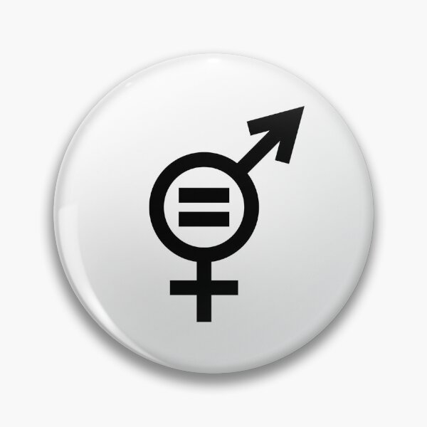 Item preview, Gender Equality Navy Symbol Feminism designed and sold by Wimereux.