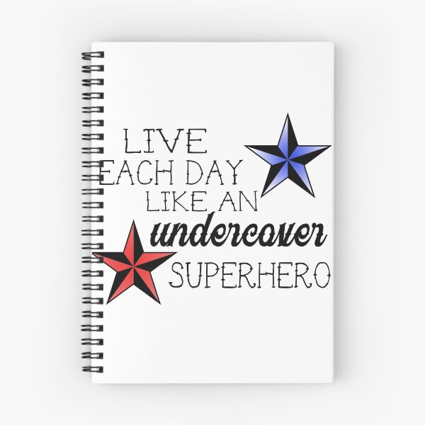 Item preview, INKStyle Words to Live By: Superhero designed and sold by FandomINK.