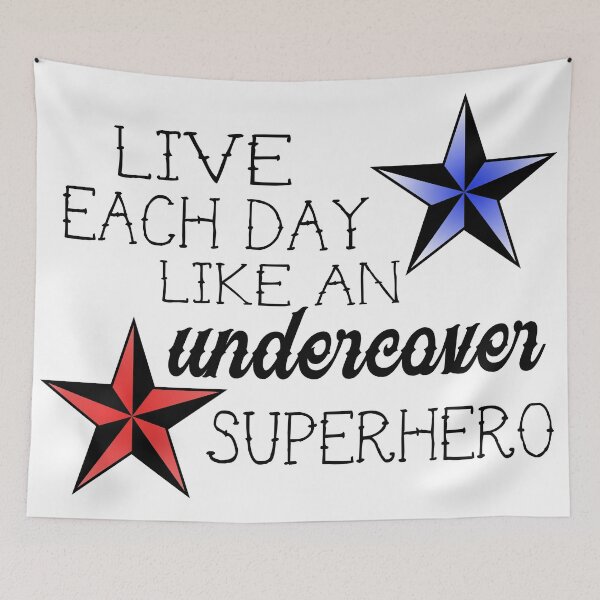 Item preview, INKStyle Words to Live By: Superhero designed and sold by FandomINK.