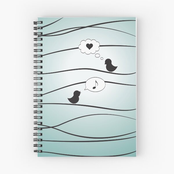 Item preview, Love Birds - Blue designed and sold by hartzelldesign.