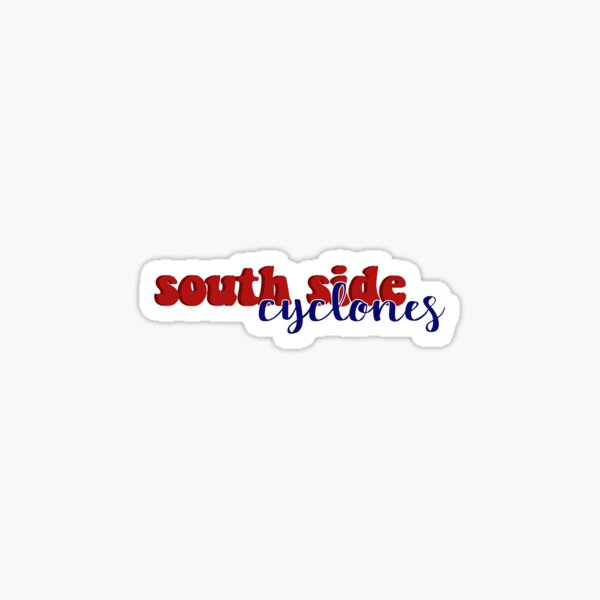 Item preview, South Side Cyclones Sticker designed and sold by Liz Vaupel.