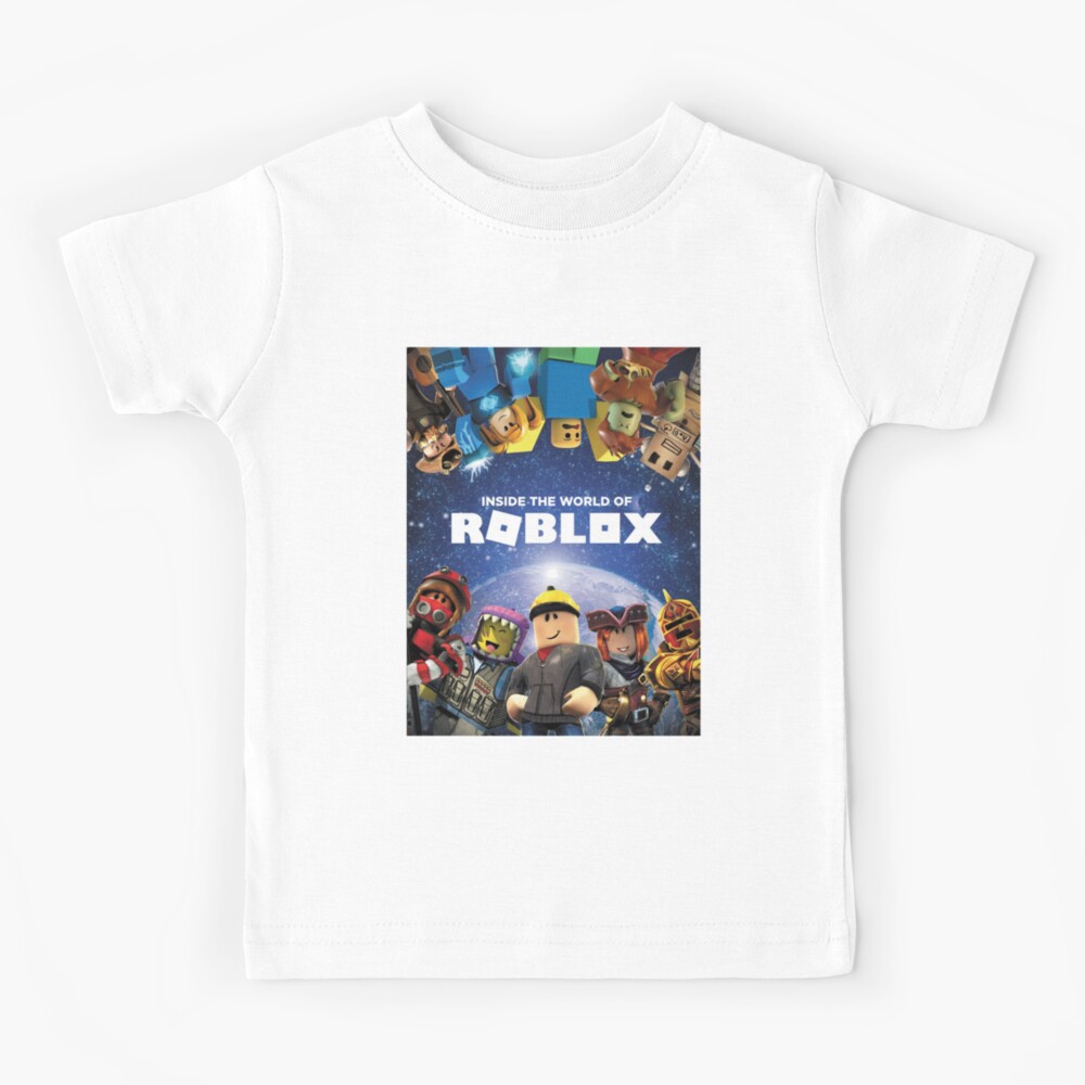 Roblox Kids T Shirt By Signorurra Redbubble - the world of roblox kids t shirt by adam t shirt redbubble