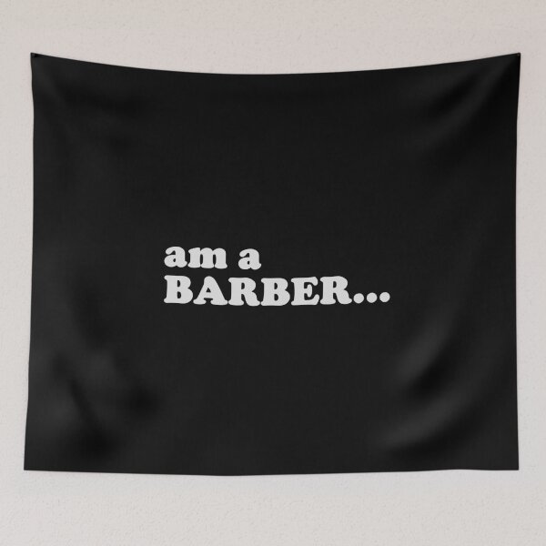Item preview, HSOL: Am A Barber (White) designed and sold by HSOL.