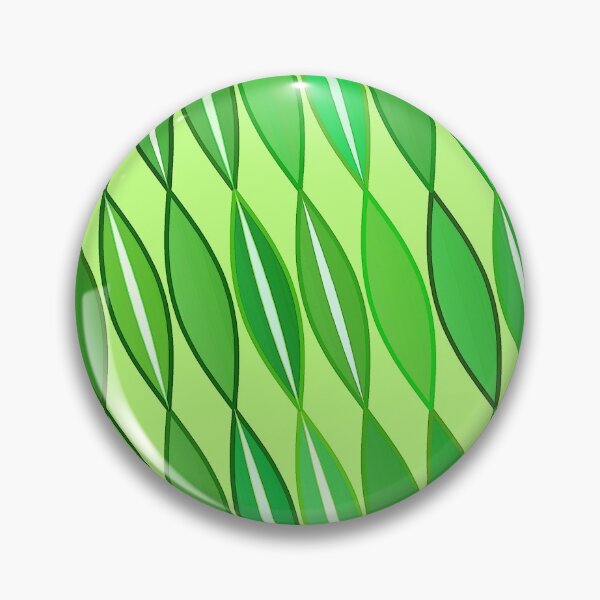 Item preview, Mid-Century Modern Leaves, Lime and Emerald Green designed and sold by Marymarice.