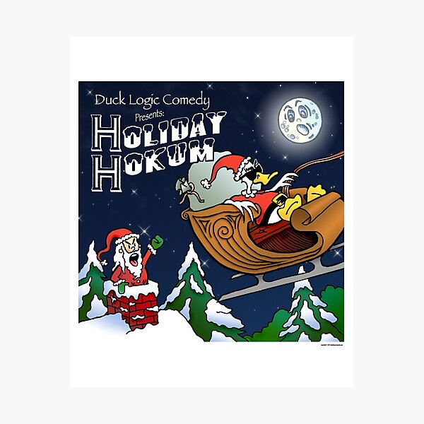 Holiday Hokum CD Cover - Duck Logic Photographic Print