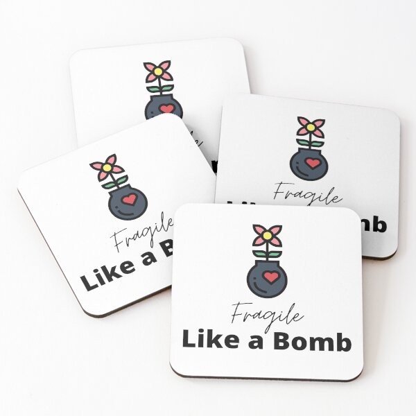 Item preview, Fragile Like a Bomb designed and sold by annimo.