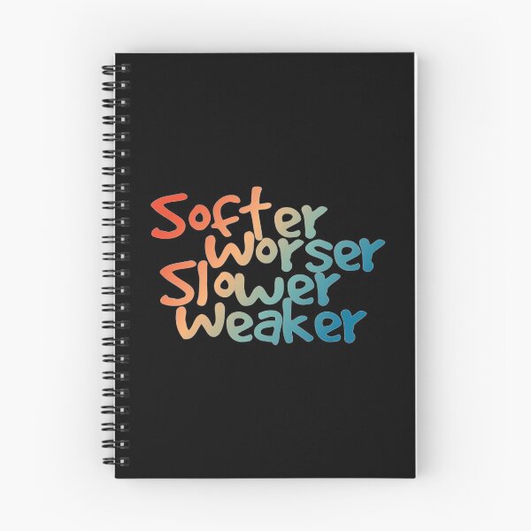 Item preview, Softer Worser Slower Weaker Retro designed and sold by kindxinn.