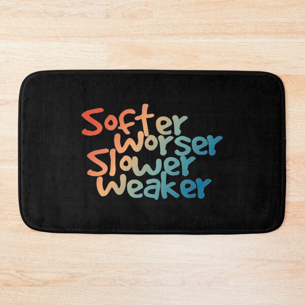 Item preview, Softer Worser Slower Weaker Retro designed and sold by kindxinn.