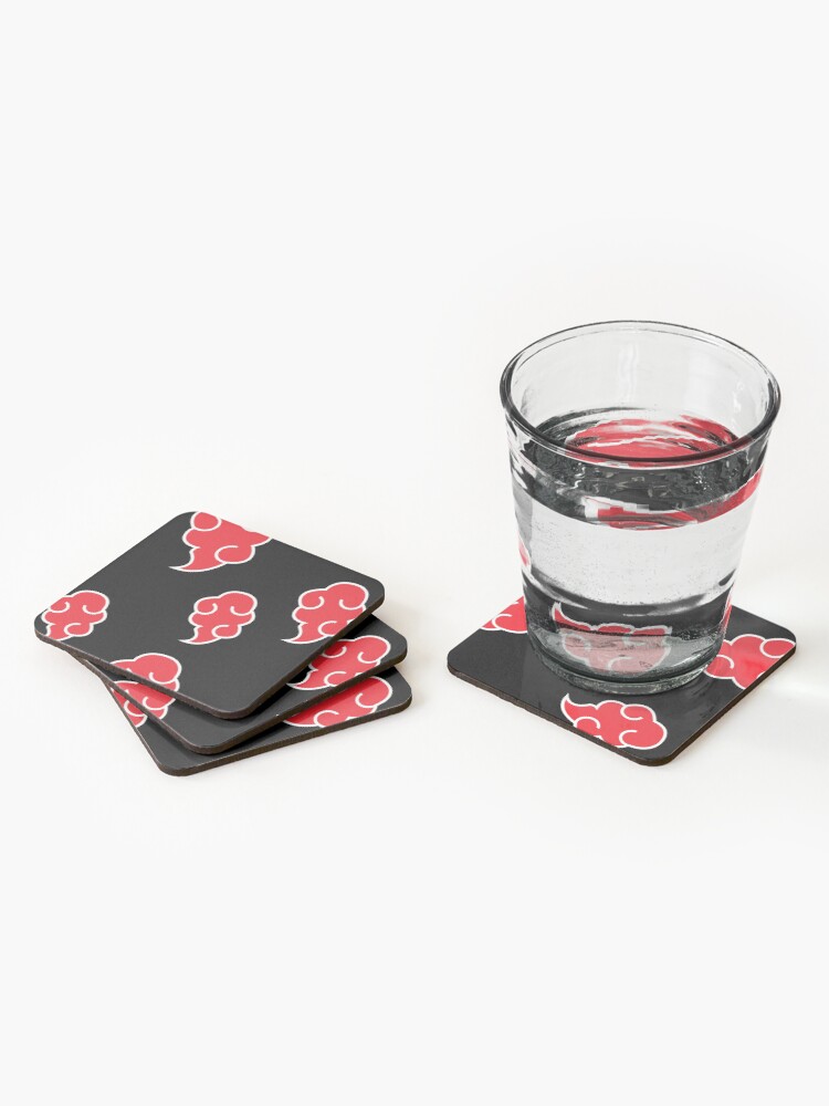 Alternate view of Anime Red Cloud n.a.r.u.t.o Coasters (Set of 4)