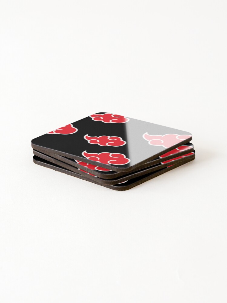 Alternate view of Anime Red Cloud n.a.r.u.t.o Coasters (Set of 4)