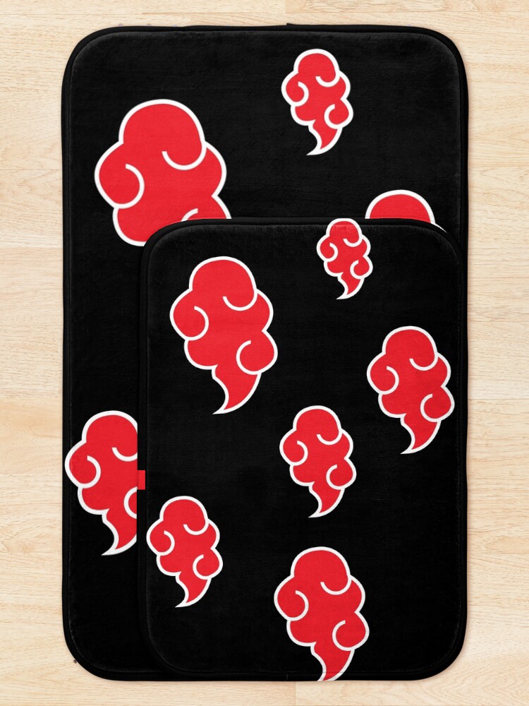 Alternate view of Anime Red Cloud n.a.r.u.t.o Bath Mat