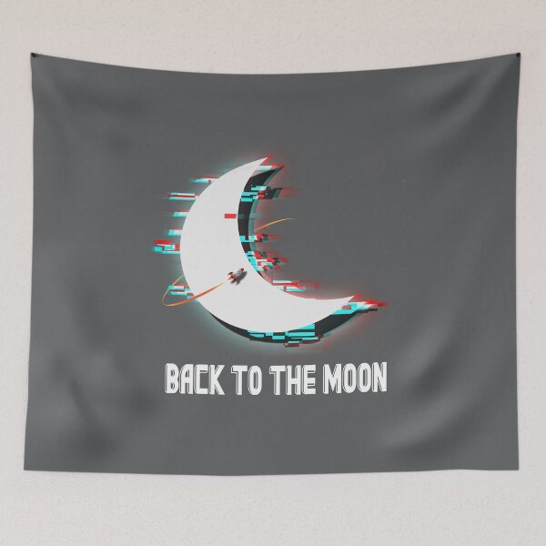 Item preview, glitch moon designed and sold by style007.