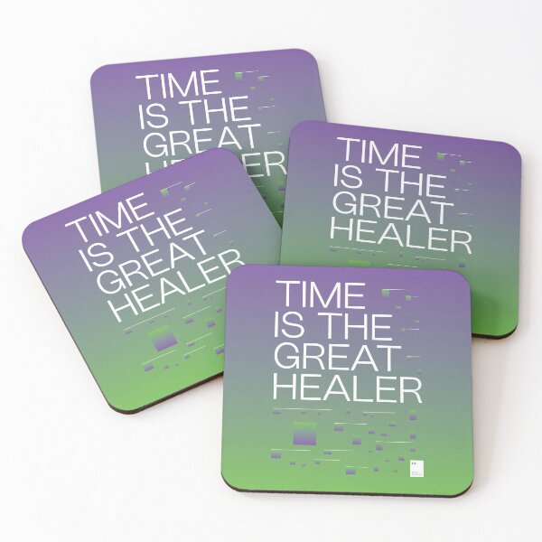 Item preview, Time is the great healer designed and sold by quotesonposters.