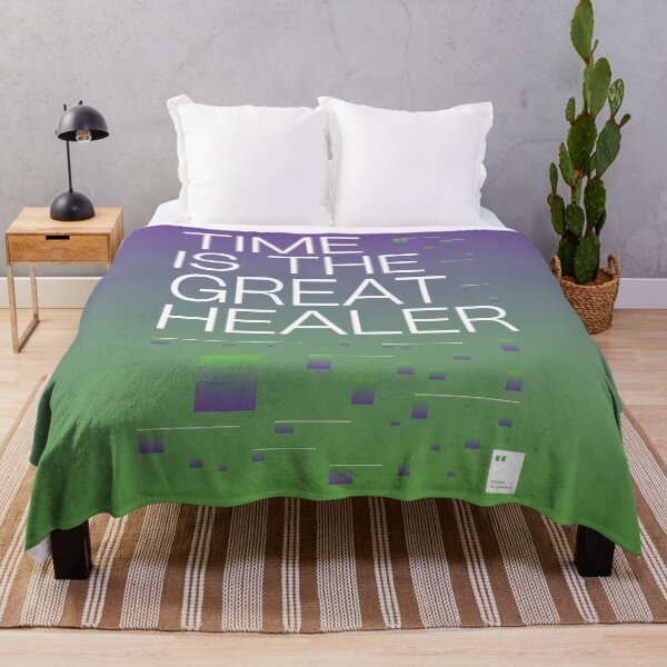 Item preview, Time is the great healer designed and sold by quotesonposters.