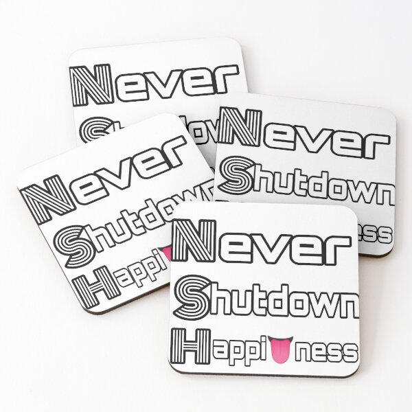 Item preview, never shutdown happiness,  designed and sold by KingBH.
