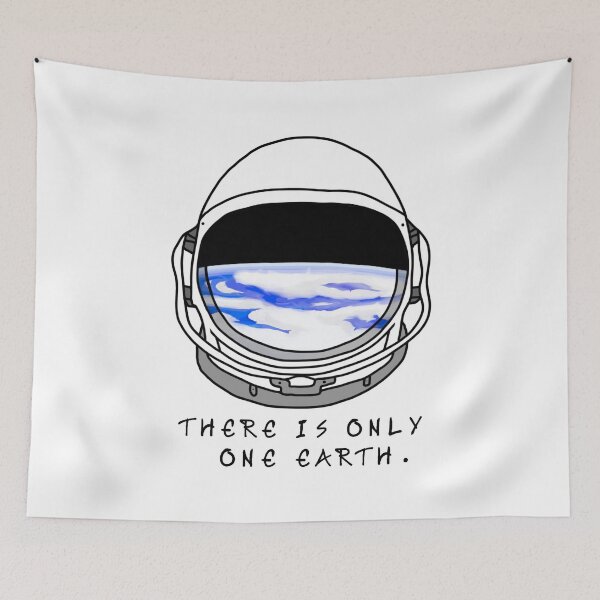 Item preview, Earth Reflection Astronaut Helmet designed and sold by RabeDesigns.