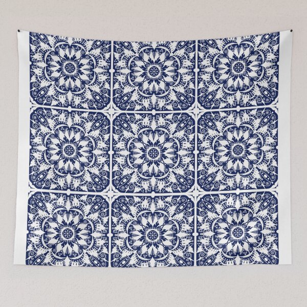 Item preview, Navy Tiles designed and sold by designsbykeegan.