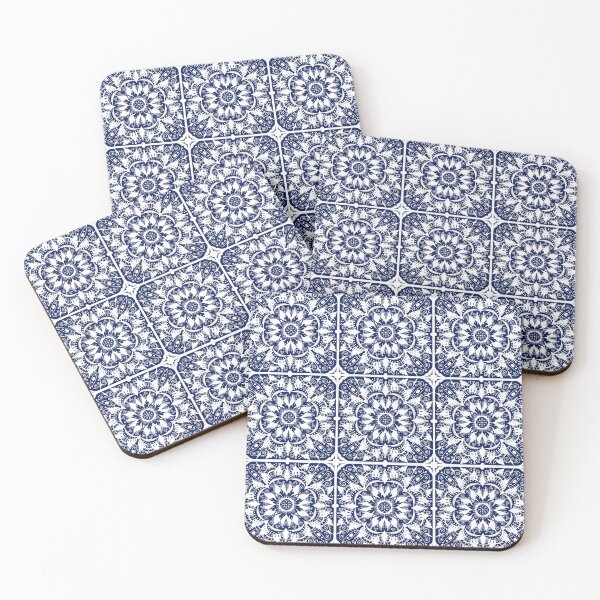 Item preview, Navy Tiles designed and sold by designsbykeegan.