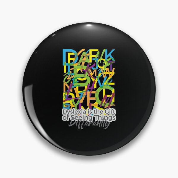 Item preview, Dyslexia is the Gift of Seeing Things Differently designed and sold by friendlyspoon.