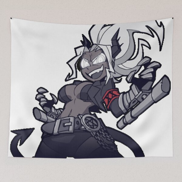 Item preview, Judgment The High Prosecutor - Helltaker-  Stickers/Shirts/Mugs/More designed and sold by Sethlow.