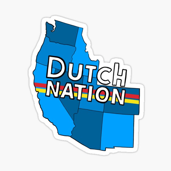 dutch bro’s nation Sticker