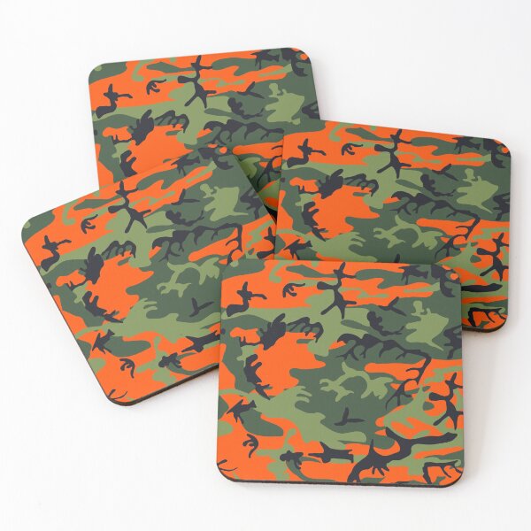 Item preview, Orange and Black Camo Pattern designed and sold by Lemon  Merch.