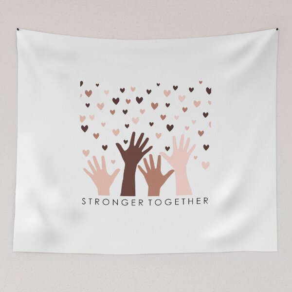 Item preview, We are stronger together hearts designed and sold by Caesiouscloud.