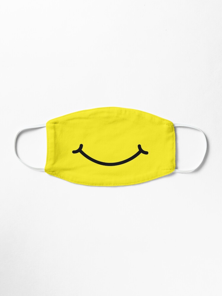 Download Yellow Smile Mask By Mickeybanks Redbubble Yellowimages Mockups