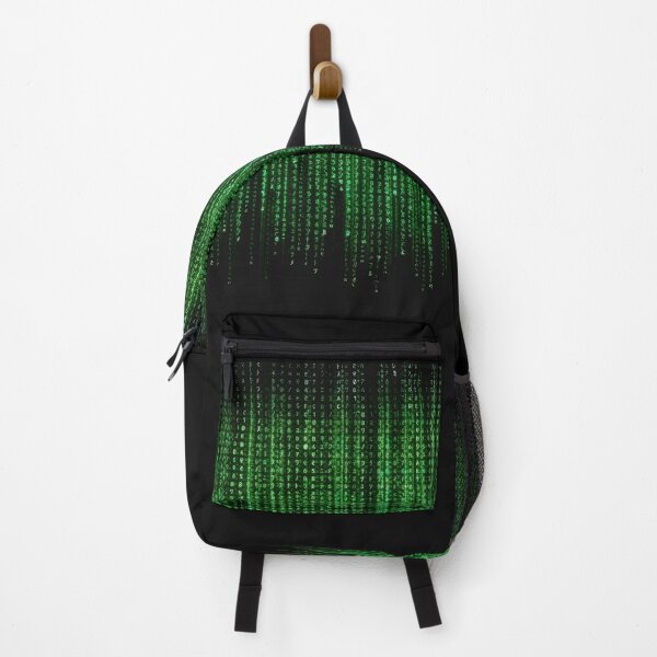 Classic Matrix Pattern Backpack