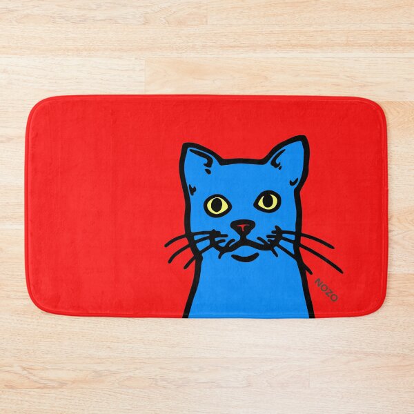 Item preview, Pop Cat - Head Blue designed and sold by Nozomistudio.