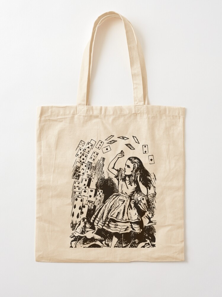 alice wonderland, alice in vintage wonderland Tote Bag by