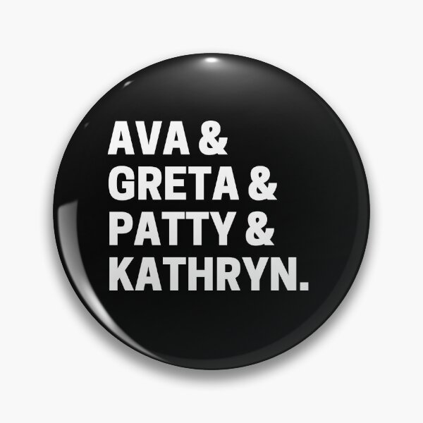 Item preview, Ava DuVernay, Greta Gerwig, Patty Jenkins, & Kathryn Bigelow Female Directors Text White Letters designed and sold by Sarah Lopez.
