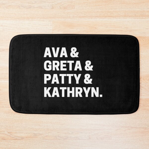 Item preview, Ava DuVernay, Greta Gerwig, Patty Jenkins, & Kathryn Bigelow Female Directors Text White Letters designed and sold by Sarah Lopez.