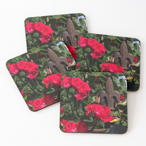 Item preview, Red Roses & Fleur De Lys ( Cropped Version )  designed and sold by wiggyofipswich.