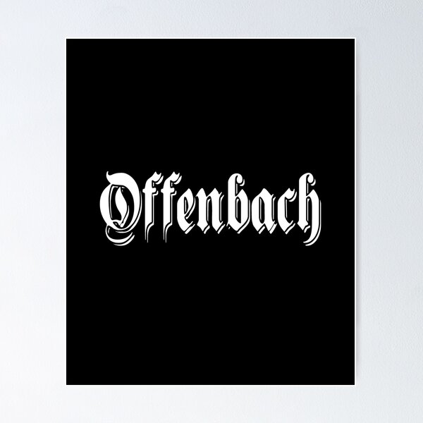 Item preview, Offenbach designed and sold by GeogDesigns.
