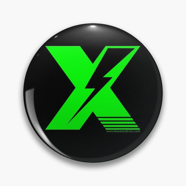 Item preview, X-Croc Logo (Black) designed and sold by psychoandy.