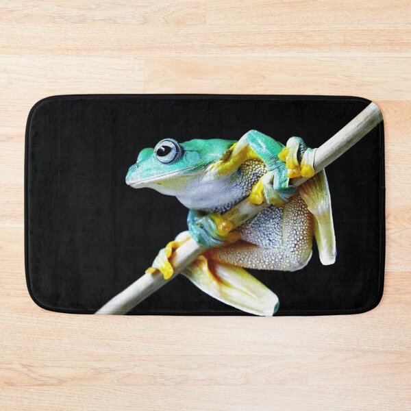 Item preview, Green Yellow Frog Photo Nature Photography Frog Lovers Dumpy Black Eyed Pet Amphibian designed and sold by TheGreekGuy.