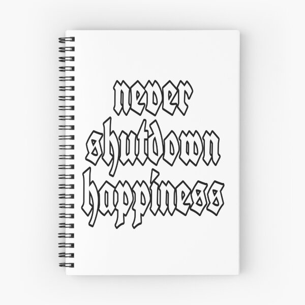 Item preview, Never Shutdown Happiness designed and sold by KingBH.