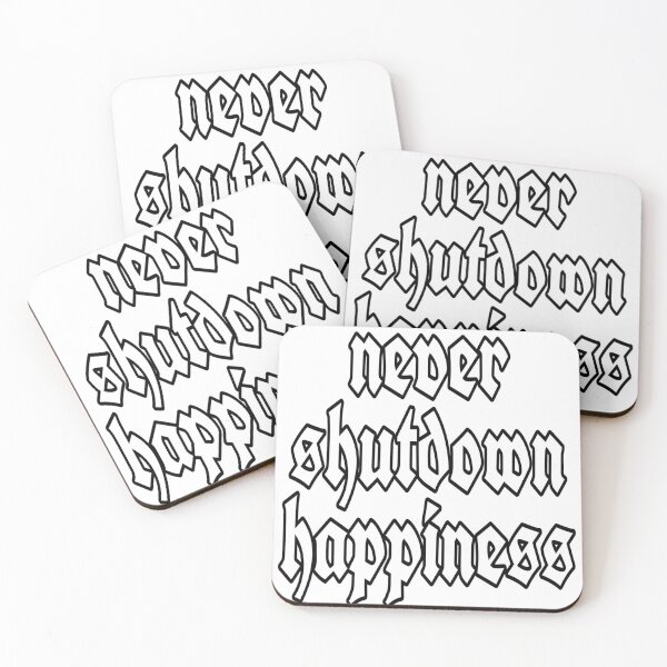 Item preview, Never Shutdown Happiness designed and sold by KingBH.
