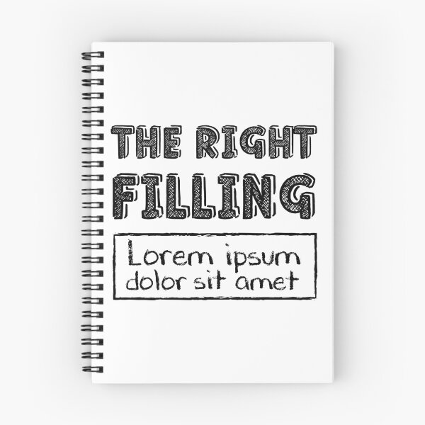 Item preview, The Right Filling - Lorem Ipsum designed and sold by crismk.
